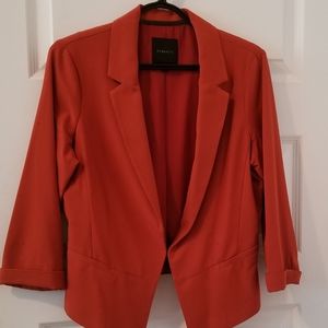 Burned orange blazer
